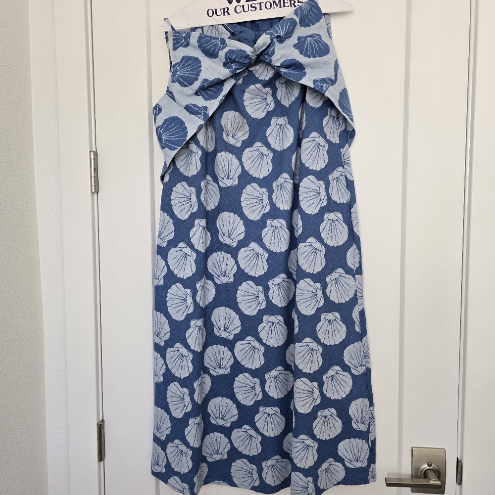 A&F Shell Slip Maxi Dress - medium Tall MSRP $120 - Picture 9 of 9